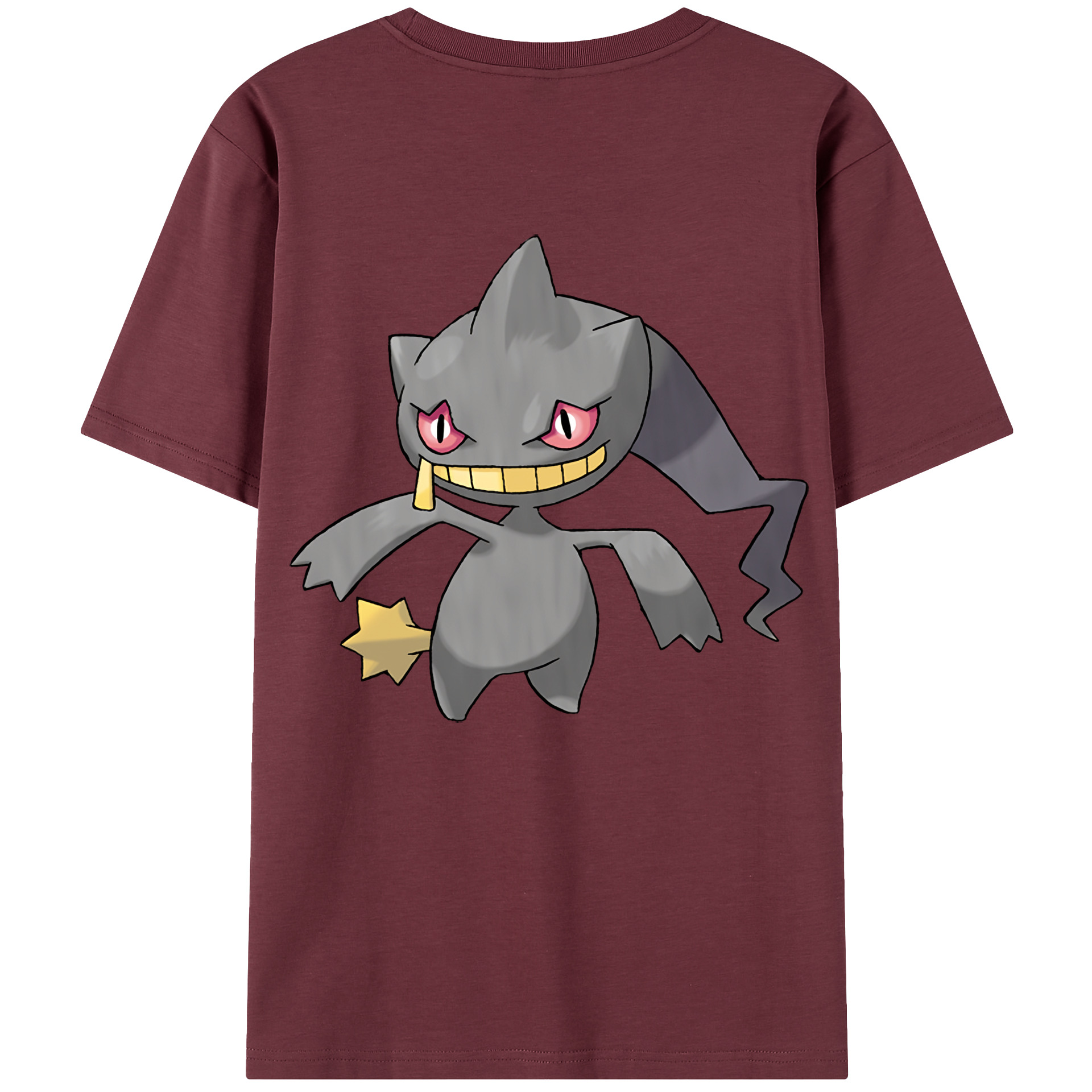 （画像用） ポケットモンスター Pokémon 綿100％半袖Tシャツ（背面プリント）